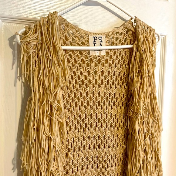 PPLA Tops - Tassel Vest